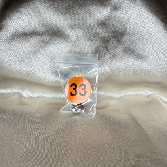 Handmade Silver Rainbow Moonstone Ring Round Natural Gemstone Jewelry Size 6 - Picture 5 of 5